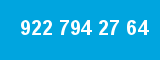 922 794 27 64